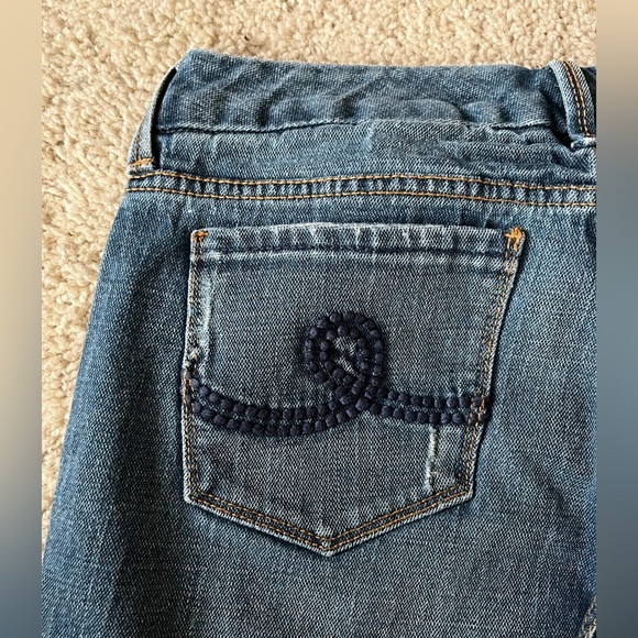 Seven7 Medium Wash Jeans Mid Rise Women’s Size 29 - Picture 11 of 15